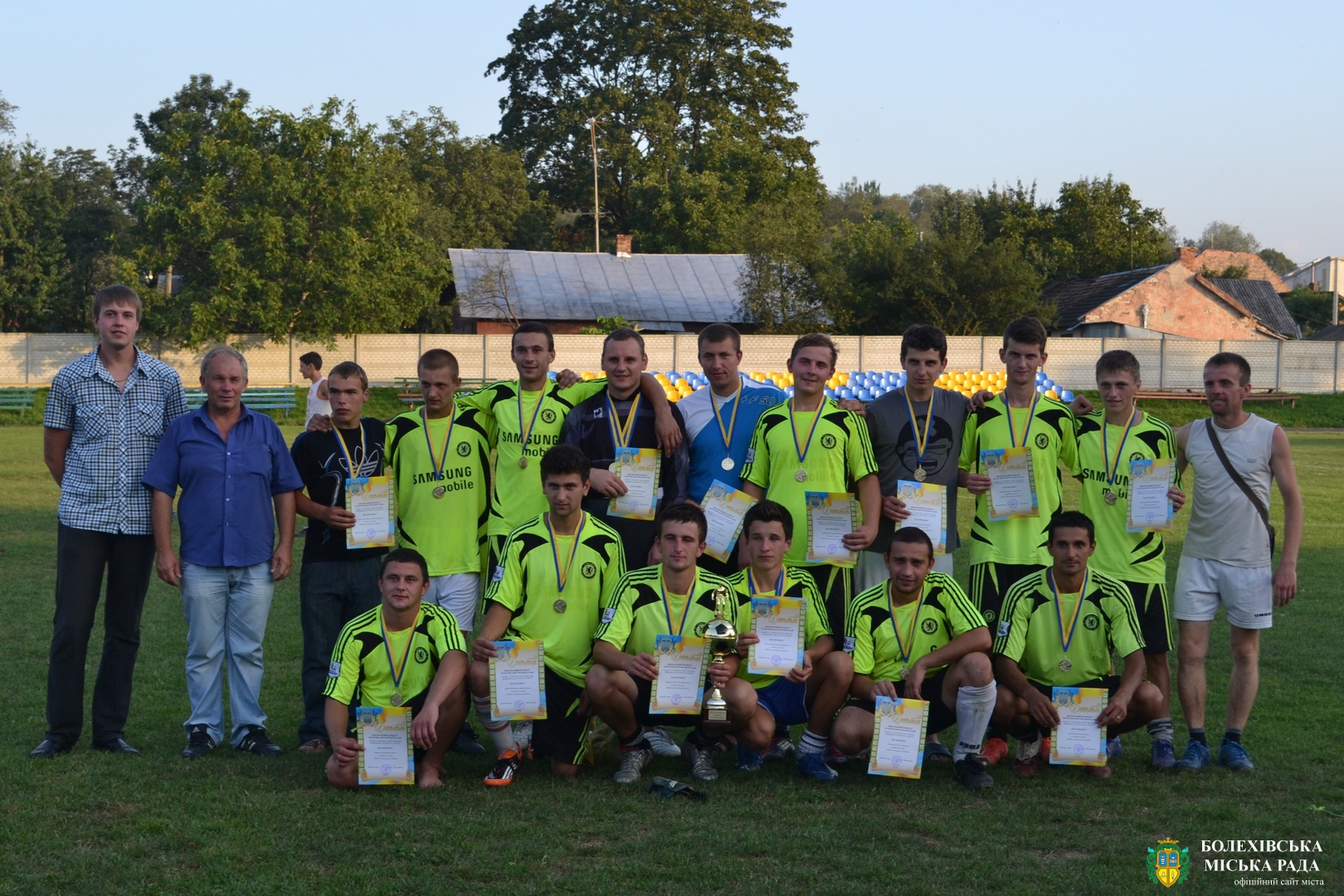 Кубок сільських рад із футболу сезону 2012 року