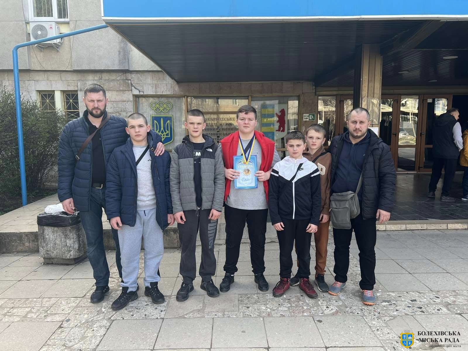 Болехівчани взяли участь у чемпіонаті України з греко-римської боротьби, який відбувся в Ужгороді