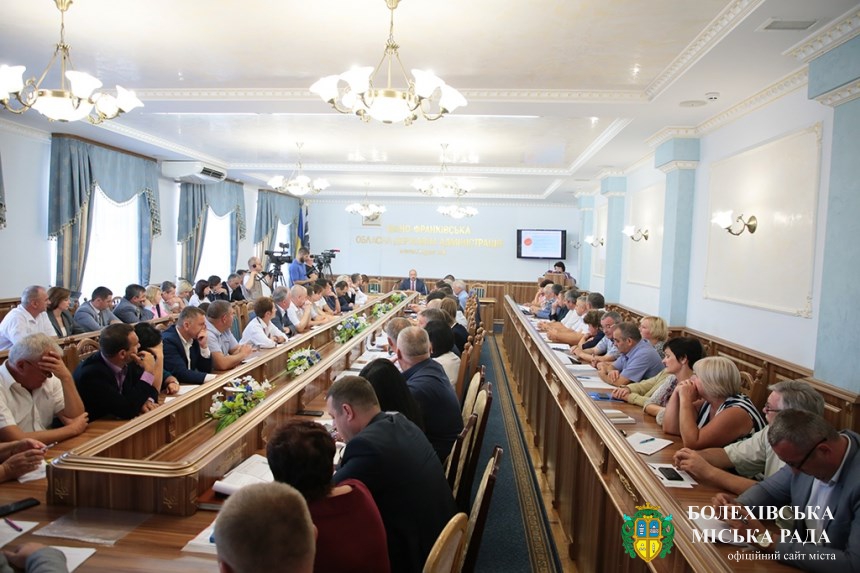 Міський голова Богдан Мельник взяв участь у нараді з питань перерозподілу видатків місцевих бюджетів для погашення заборгованості із виплати заробітної плати