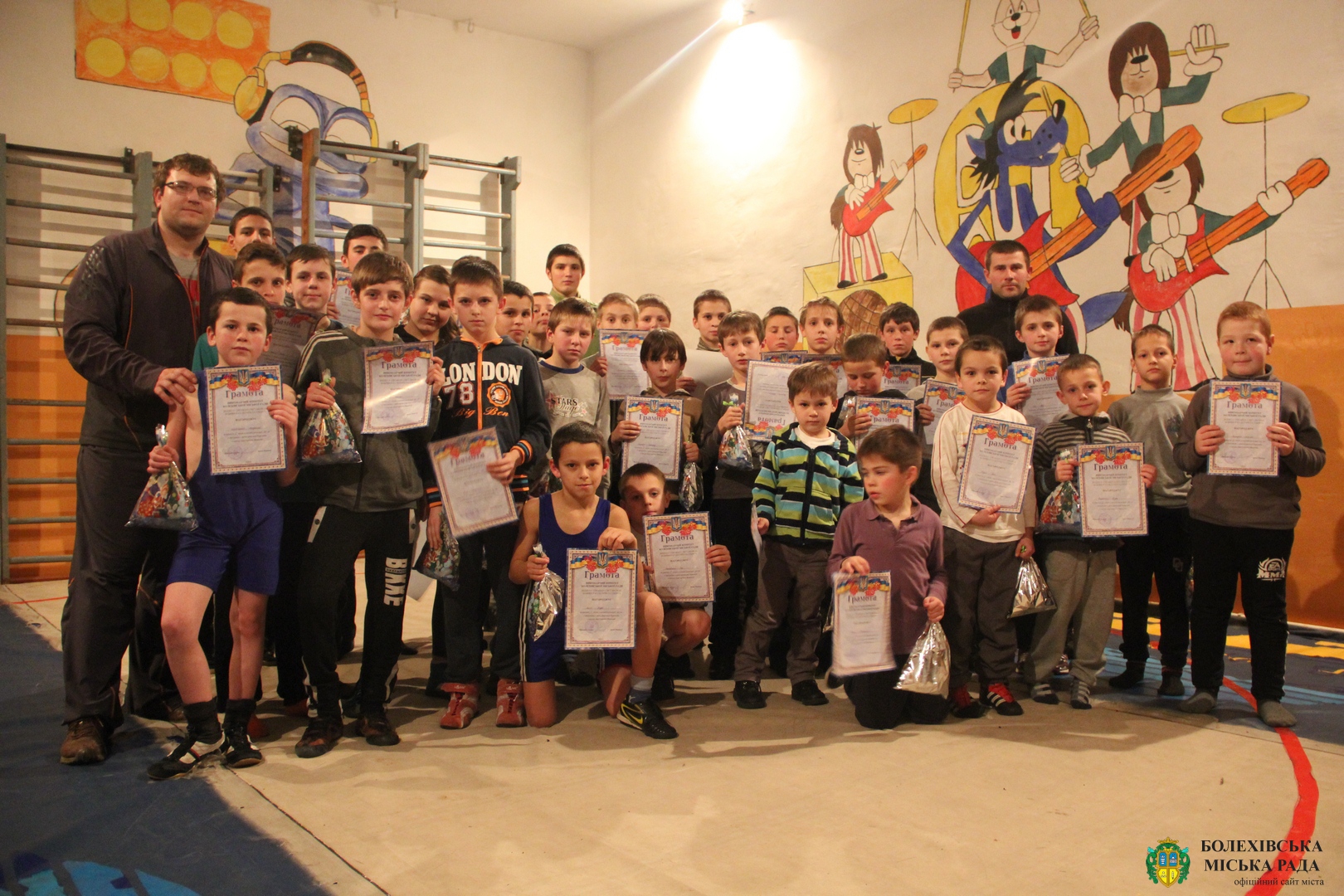 Змагання з греко-римської боротьби з нагоди Дня Святого Миколая сезону 2014 року