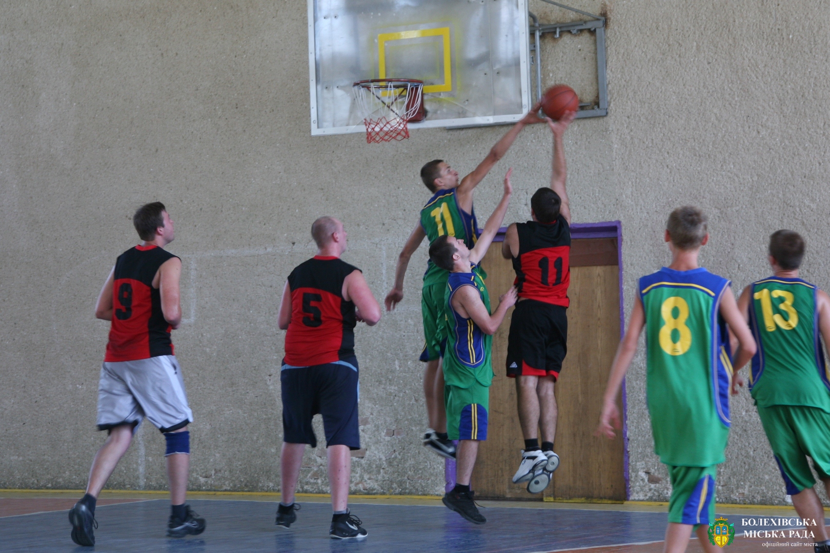 Змагання з баскетболу з нагоди Дня міста (2013 рік)