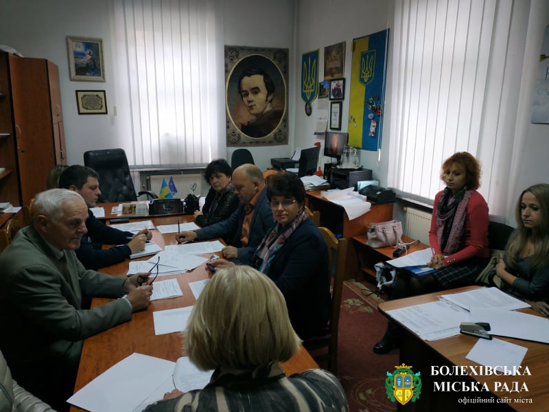 Триває підготовка до чергового пленарного засідання Болехівської міської ради
