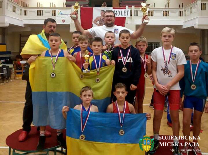 Болехівські борці завоювали 11 золотих медалей на турнірі в Чехії!