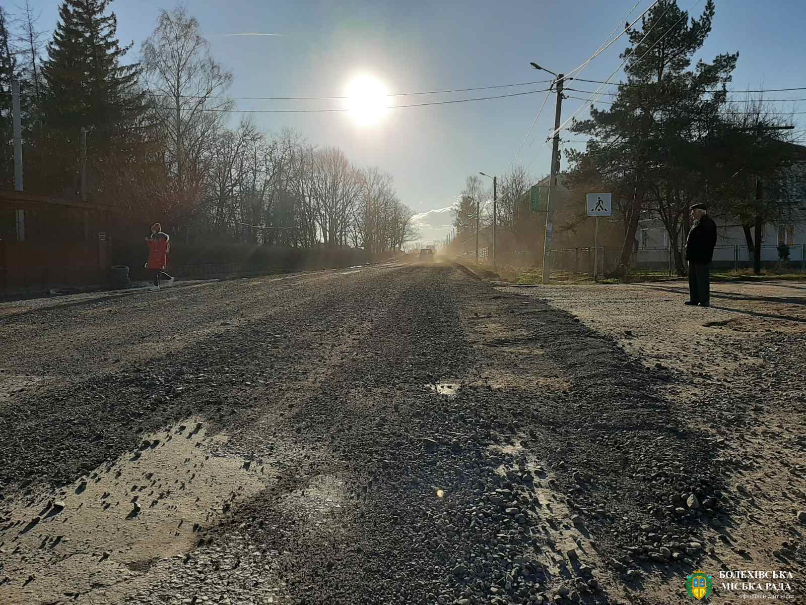 У Болехові триває капітальний ремонт дороги