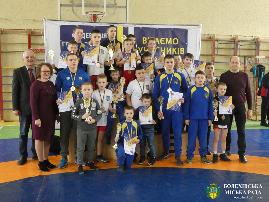 У Болехові відбувся відкритий Всеукраїнський турнір з греко-римської боротьби