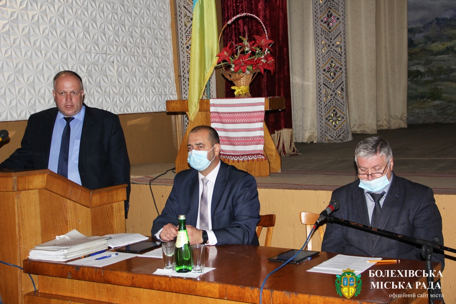 Чергове пленарне засідання Болехівської міської ради відбулося з дотриманням карантинних обмежень