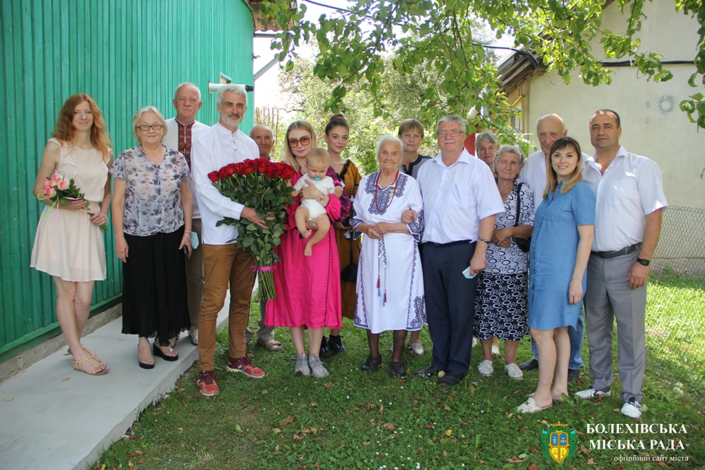 100-літній ювілей відсвяткувала жителька Болехова Катерина Гаврилів