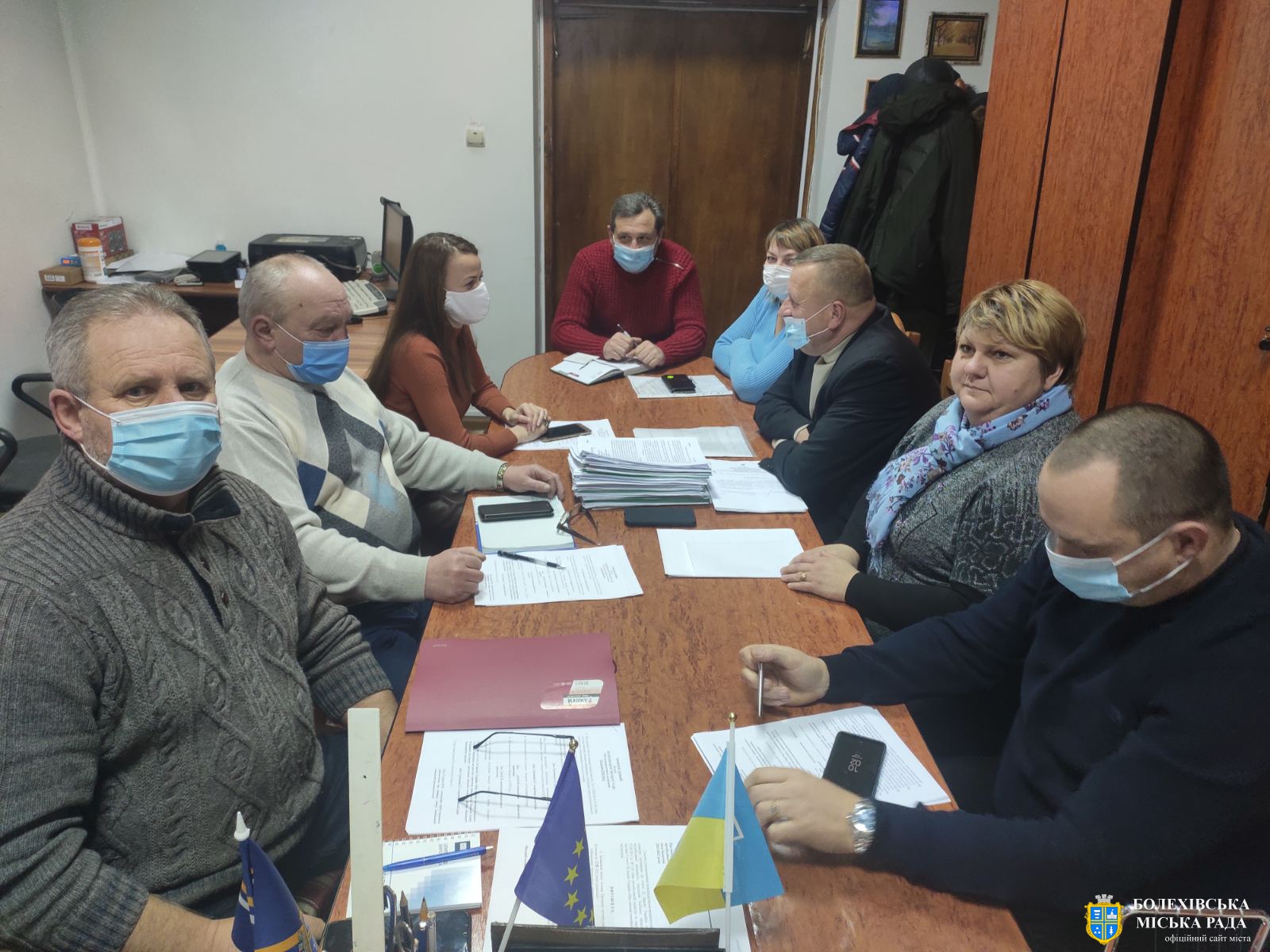 Триває підготовка до роботи другої сесії Болехівської міської ради VІІІ демократичного скликання