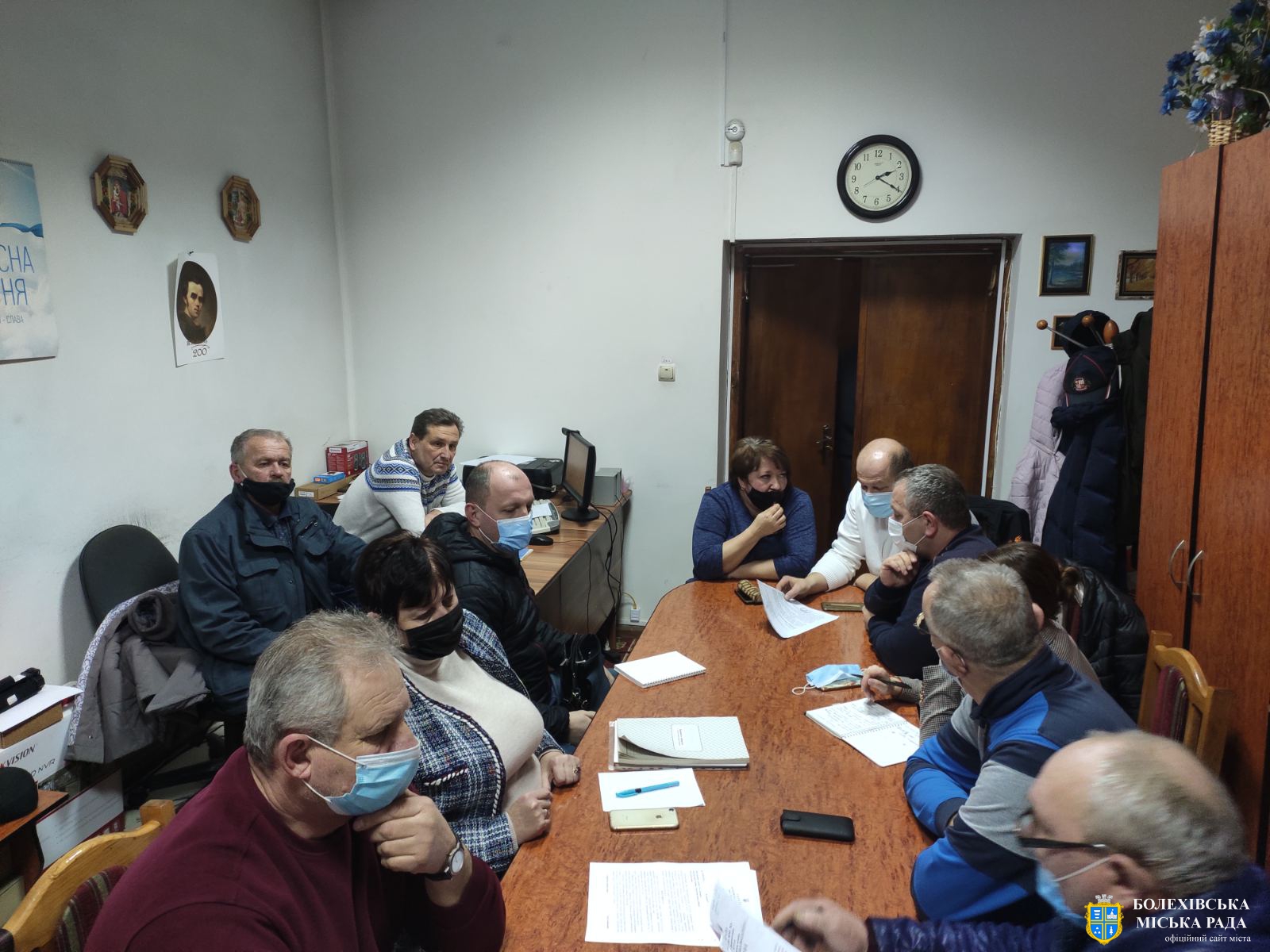 У Болехівській міській раді відбулося спільне засідання комісій