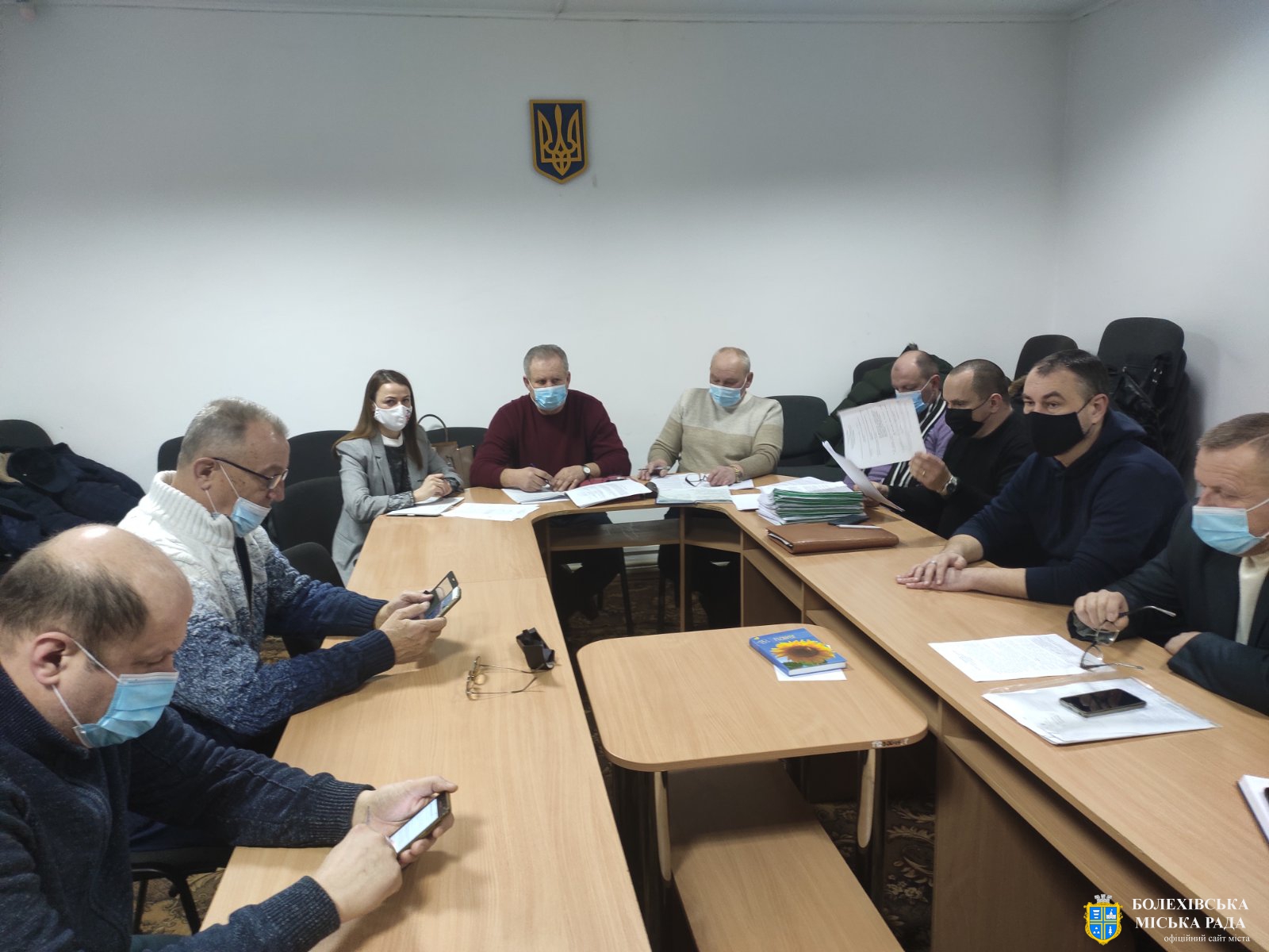 Триває підготовка до роботи п’ятої сесії Болехівської міської ради VІІІ демократичного скликання