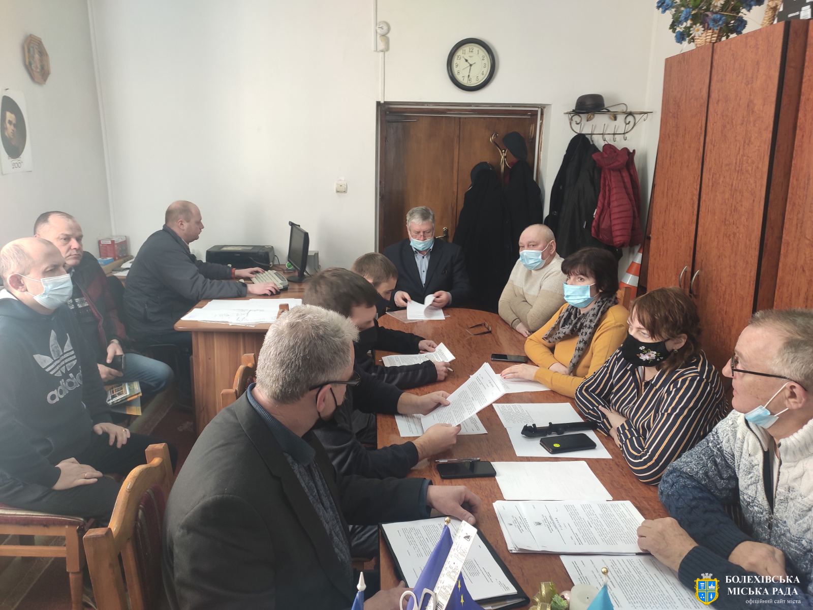 Напередодні пленарного засідання чергової 5 сесії Болехівської міської ради активно працюють постійні комісії
