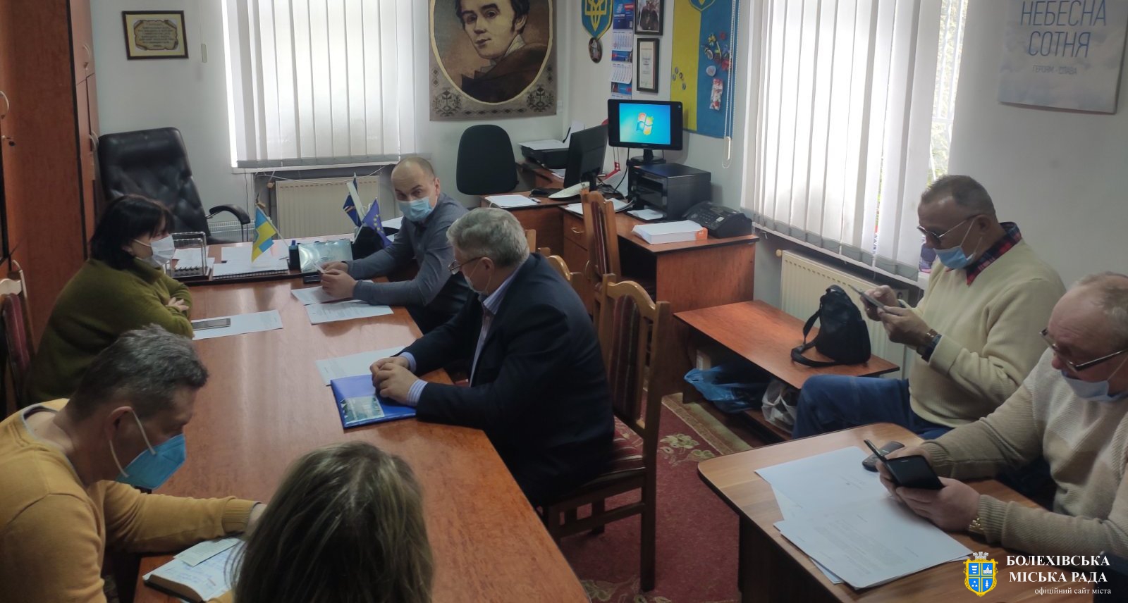 Триває підготовка до роботи сьомої сесії Болехівської міської ради VІІІ демократичного скликання