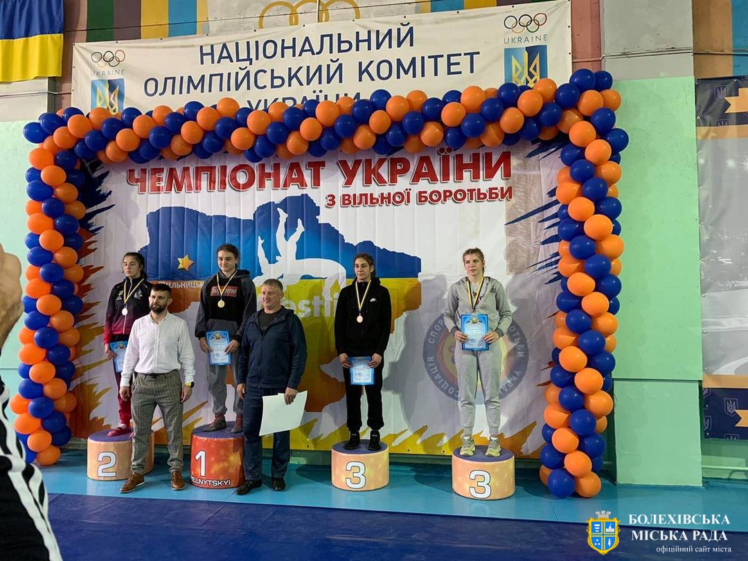 Болехівчанка здобула нагороду на чемпіонаті України з вільної боротьби