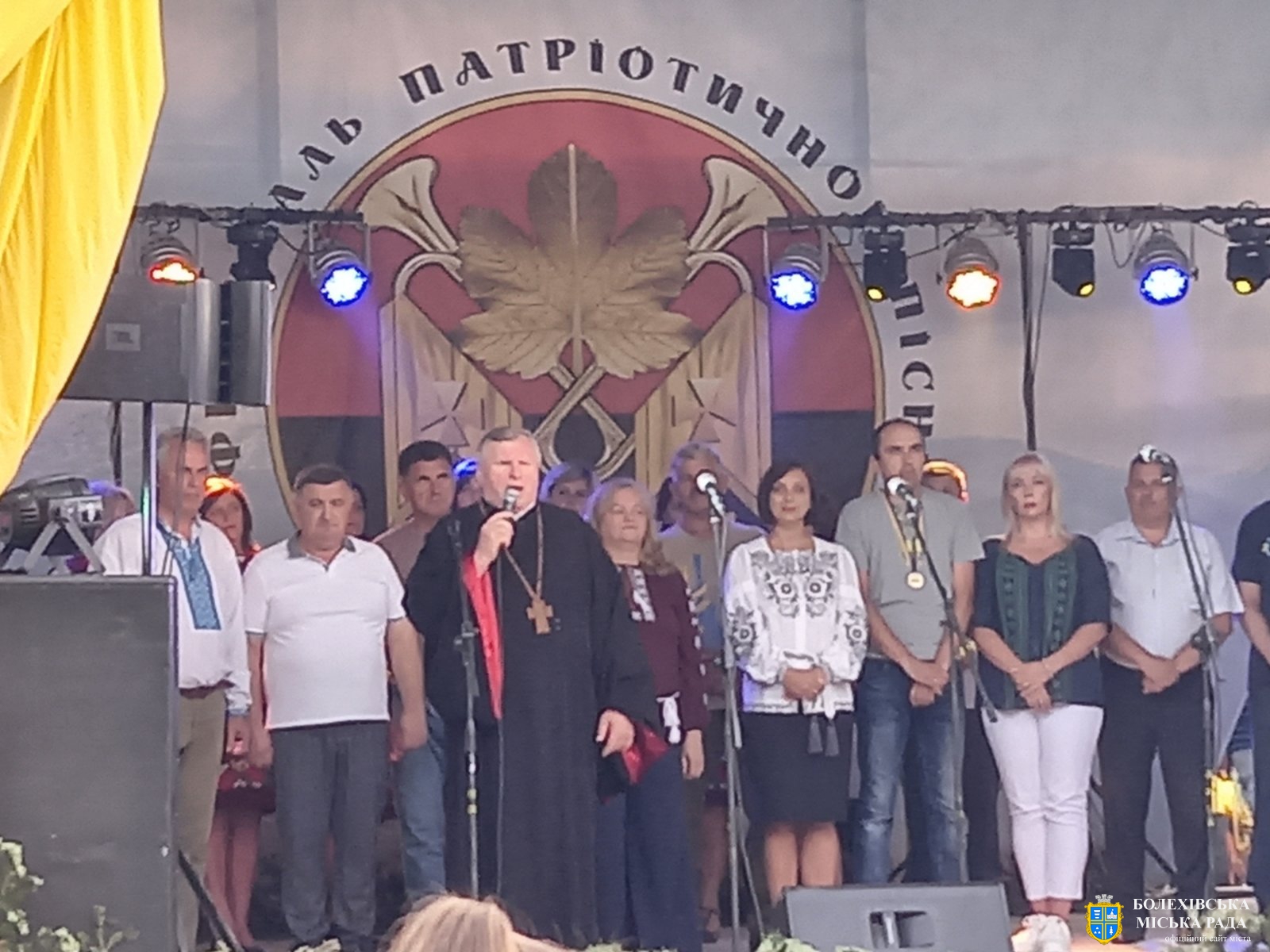 Міський голова Іван Яцинин взяв участь в урочистому відкритті щорічного фестивалю патріотичної пісні "Яворина 2021"