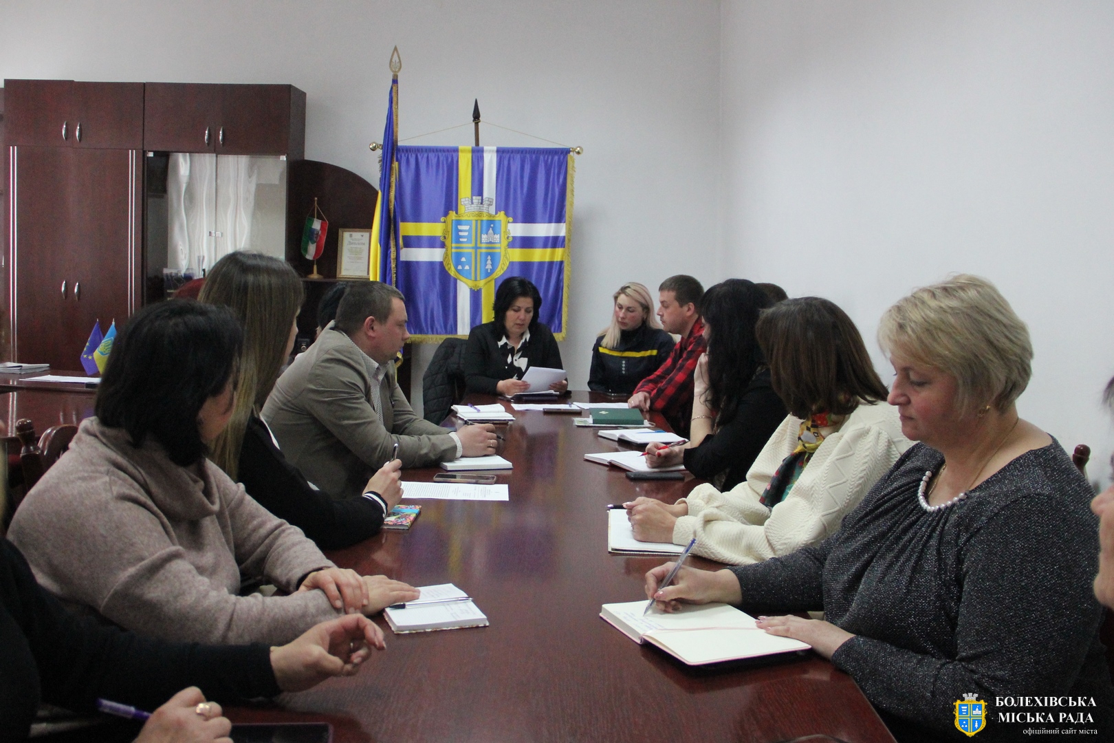 Відбулося перше засідання Координаційної ради з питань національно-патріотичного виховання при Болехівській міській раді