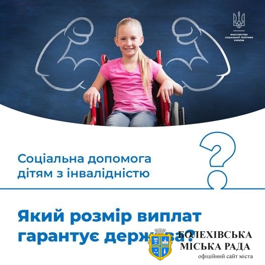 Соціальна допомога дітям з інвалідністю