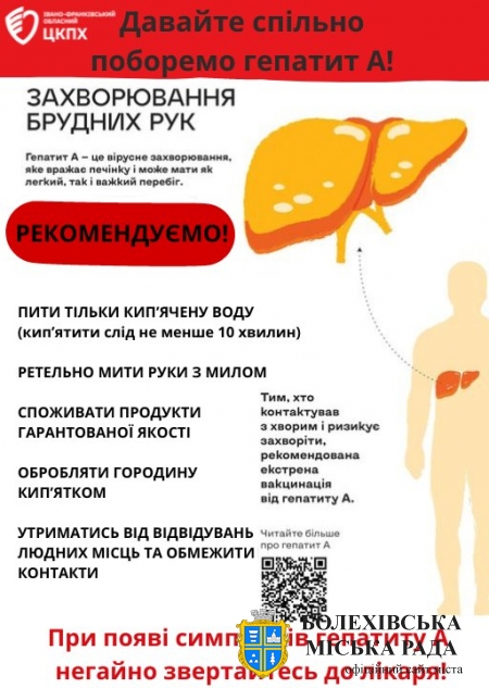 Гепатит А - захворювання брудних рук🔴