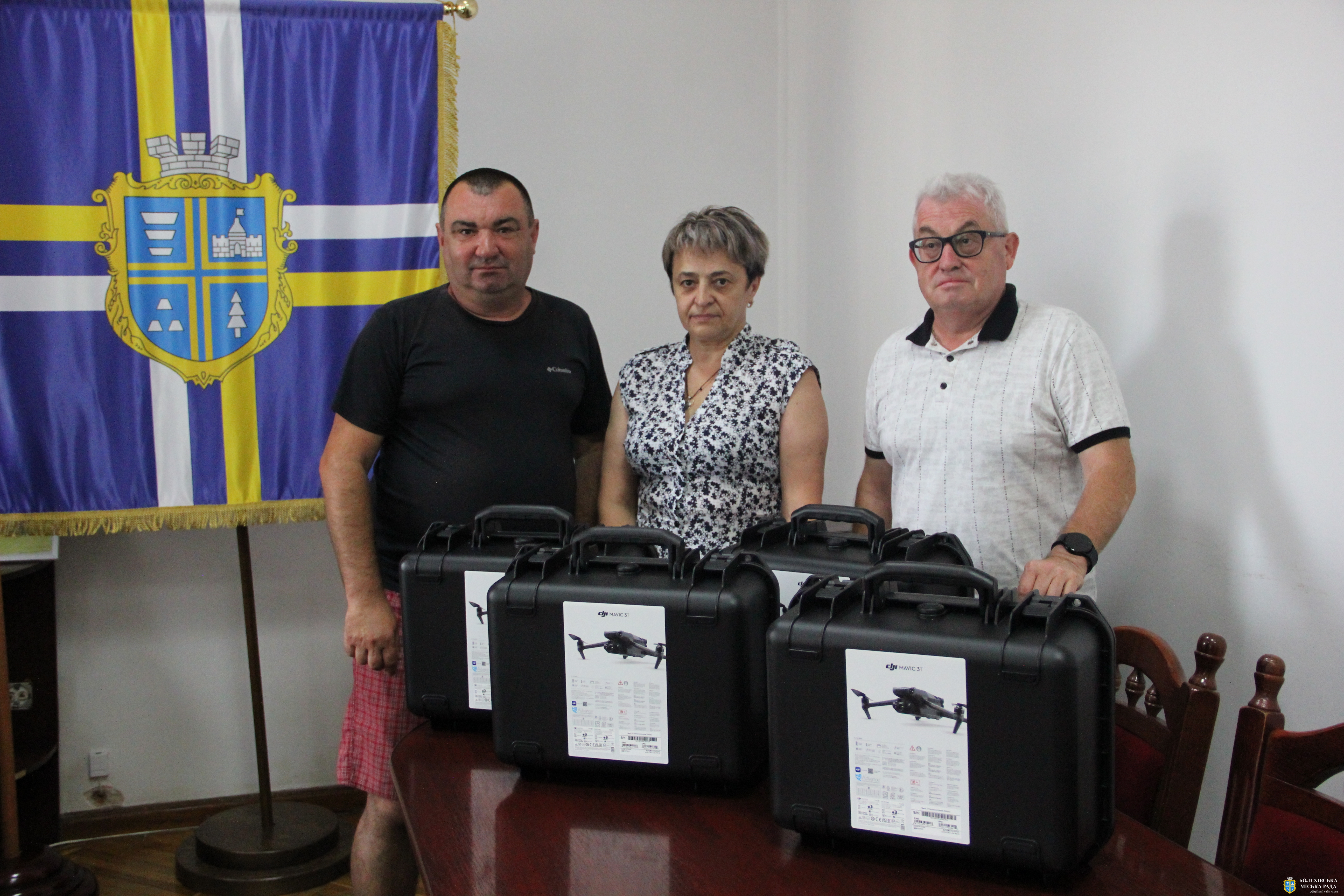 Болехівська  міська рада закупила та передала дрони ГО"Волонтери Болехівщини"