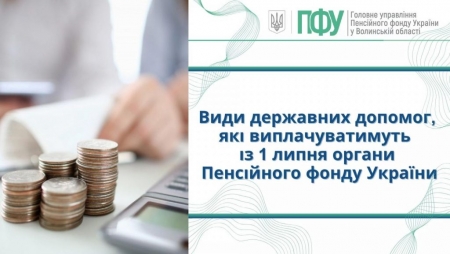 ПЕРЕЛІК ДЕРЖАВНИХ СОЦІАЛЬНИХ ДОПОМОГ, СОЦІАЛЬНИХ СТИПЕНДІЙ, КОМПЕНСАЦІЙ, виплата і призначення яких з 1 липня 2025 року забезпечується органами Пенсійного фонду України