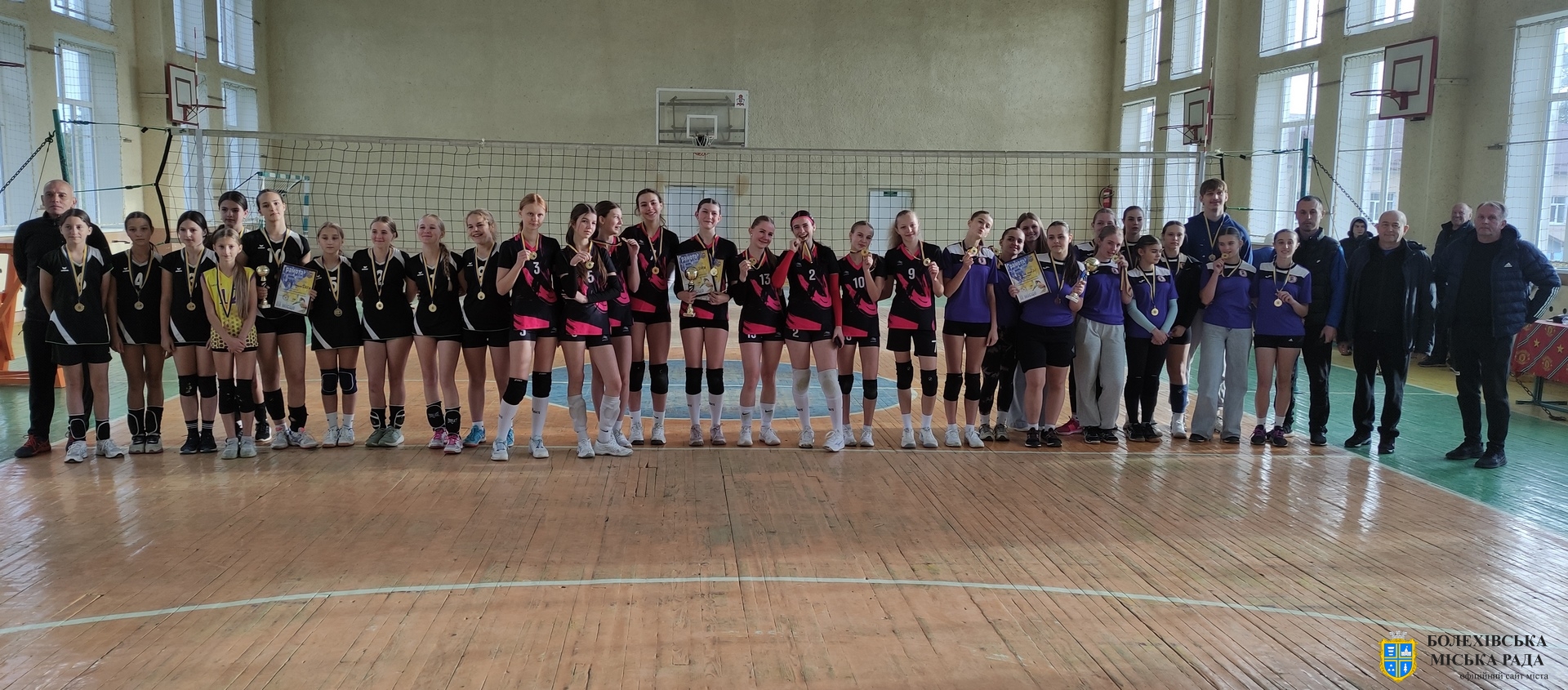 Міський Кубок з волейболу серед дівчат U-16 до Дня міста Болехова