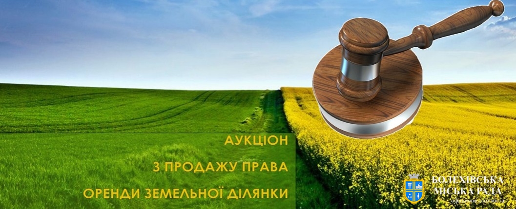 Відбудеться аукціон з продажу права оренди земельної ділянки для ведення фермерського господарства