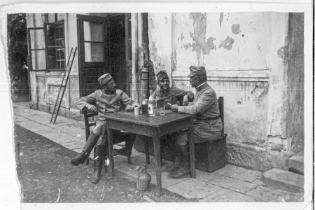 Дідушок з оберм. Zichtenberg . Болехів. Джерело: Леґіон Українських Січових Стрільців. Фотоархів Shevchenko Scientific Society Archives Fund Stepan Ripetsky File name: NTSh_Box_0-13F https://surl.li/vlnocj