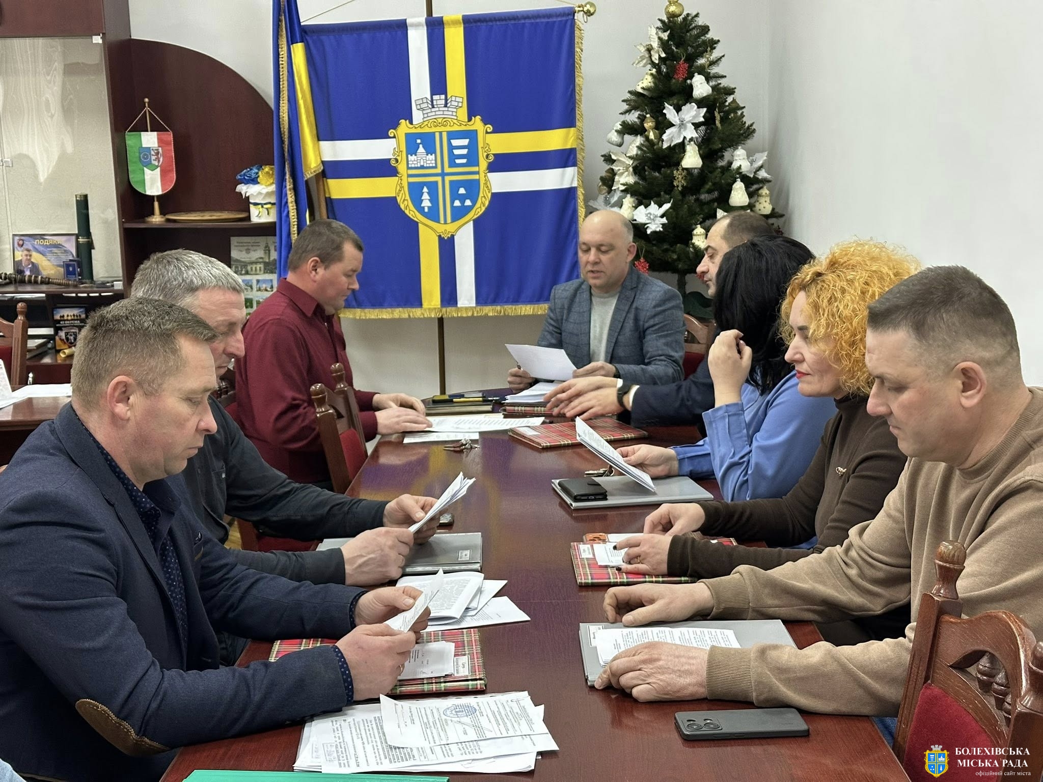 У Болехівській територіальній громаді відбулося перше у 2026 році засідання виконавчого комітету міської ради👥👤🤝
