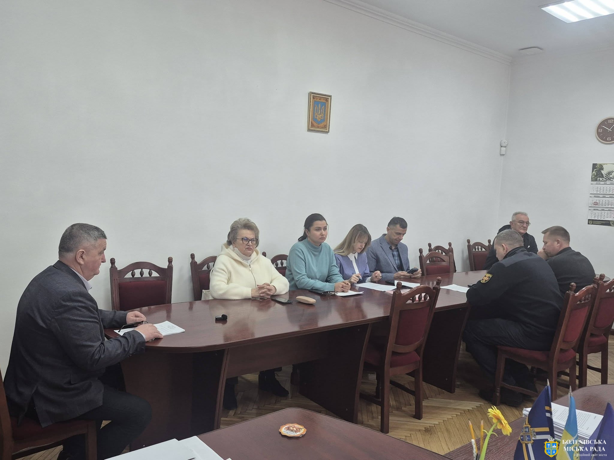 Відбулося засідання погоджувальної ради з питань підготовки до 67-ї сесії Болехівської міської ради