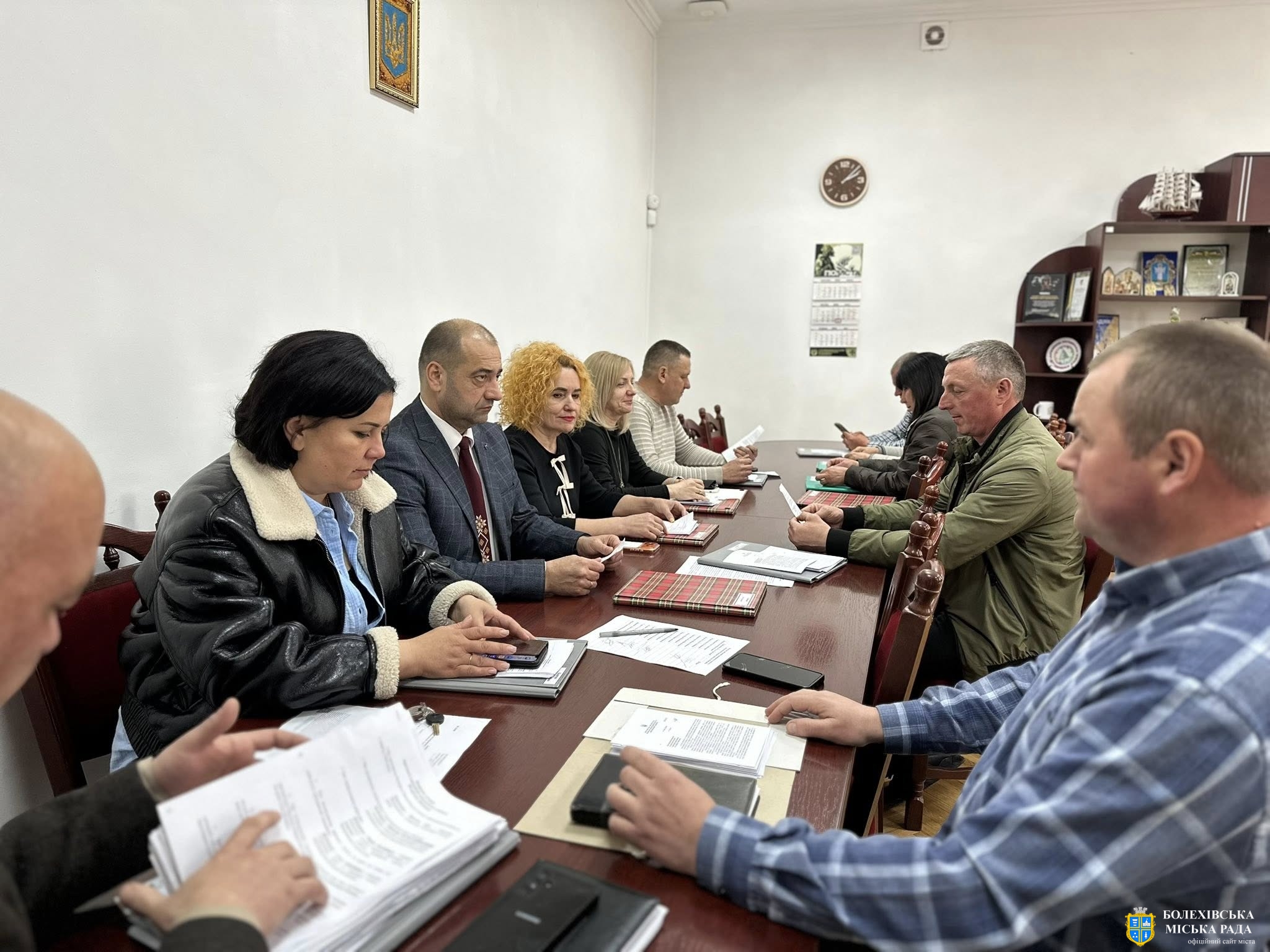 У Болехові відбулося засідання виконкому: ключові рішення для громади👥☝🏻