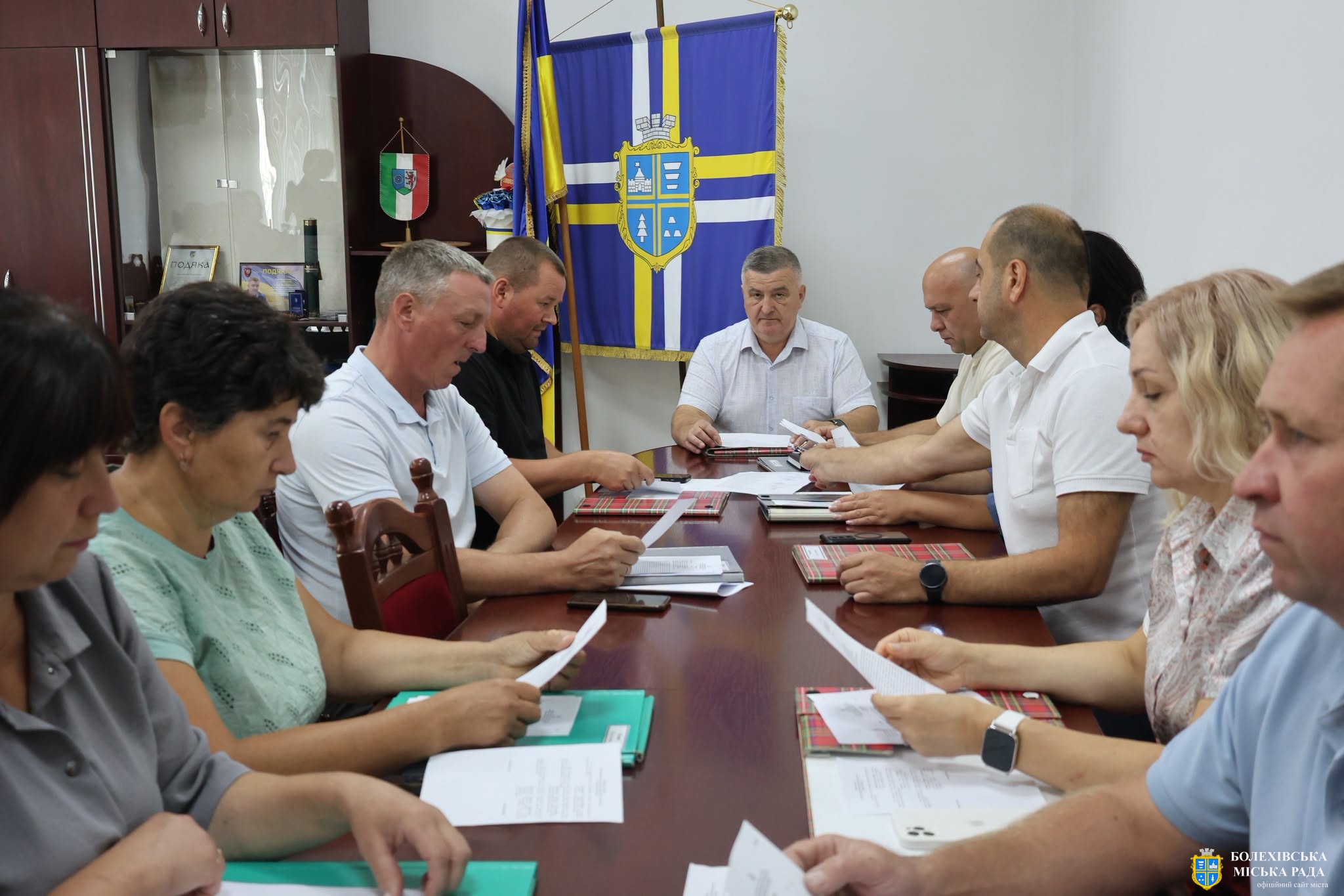 Відбулося позачергове засідання виконавчого комітету Болехівської міської ради