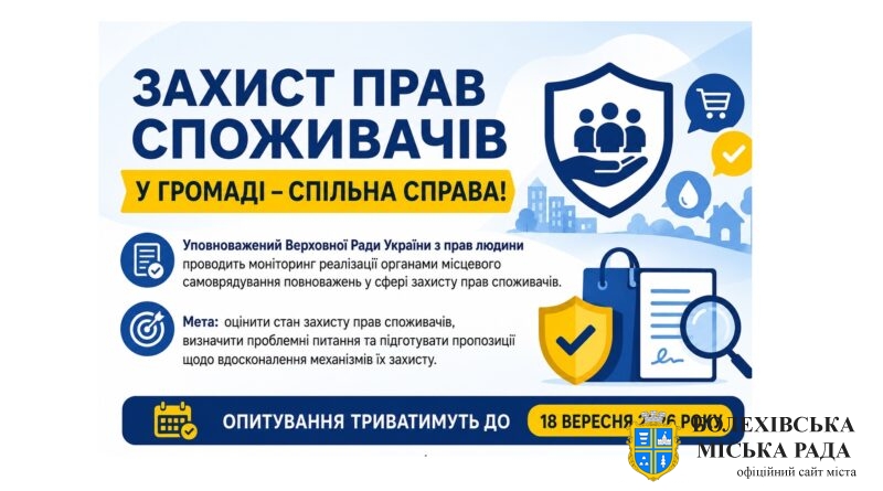 Опитування щодо захисту прав споживачів у громадах