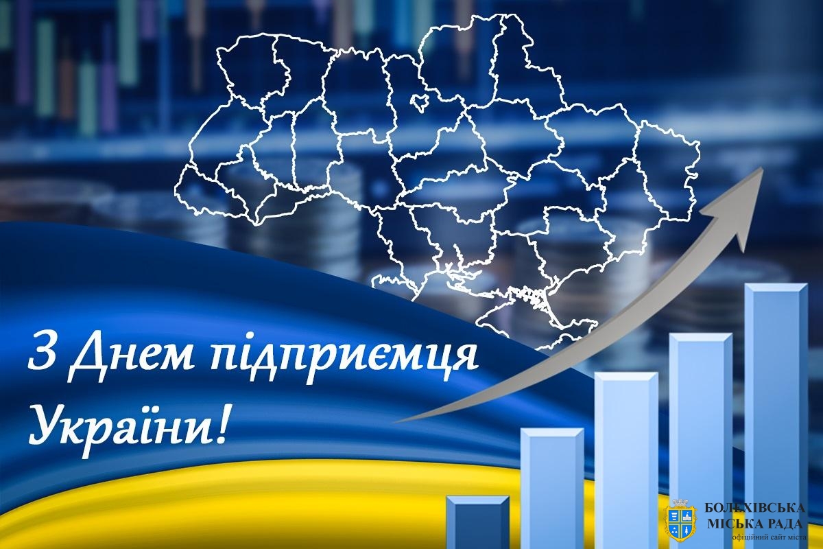Привітання міського голови Івана Яцинина з Днем підприємця